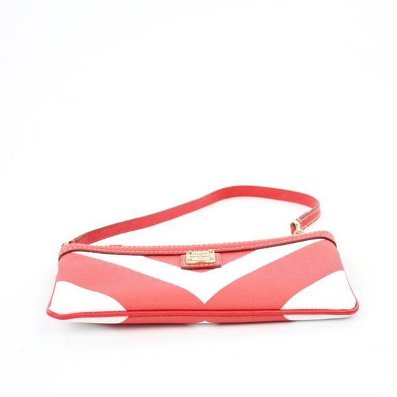 Dooney & Bourke Red Chevron Bag / Wristlet - Picture 5 of 7